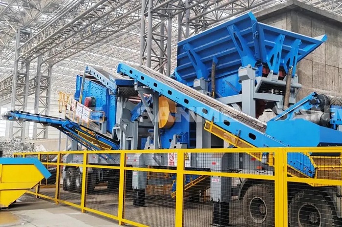 時產(chǎn)值近600萬！山美移動式破碎篩分一體站助力江蘇高碳鉻鐵礦破碎項目建設(shè)