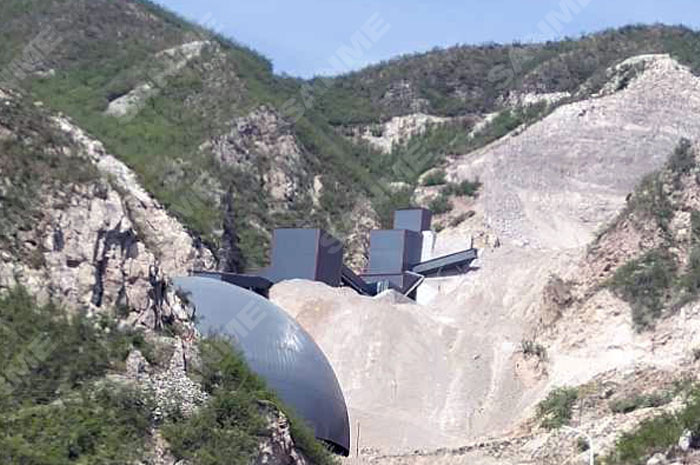 山西臨汾時產(chǎn)500噸石灰石破碎生產(chǎn)線 山西臨汾時產(chǎn)500噸石灰石破碎生產(chǎn)線