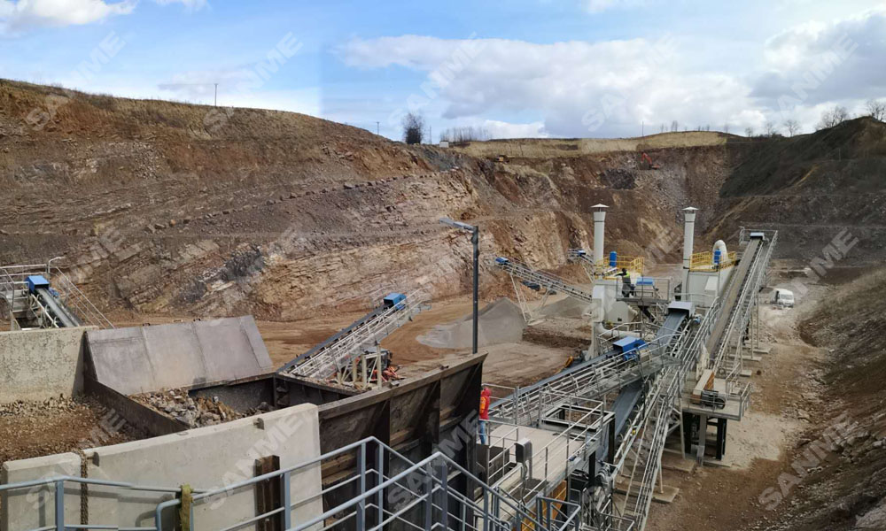 疫情擋不住中國產(chǎn)品走向歐洲 山美股份提供成套設(shè)備的骨料生產(chǎn)線調(diào)試投產(chǎn)，產(chǎn)量超預(yù)期！