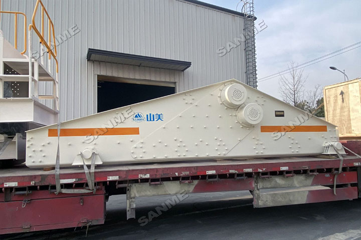 新年發(fā)貨忙｜上海山美股份高性能破碎篩分裝備發(fā)往安徽銅陵，服務(wù)于當(dāng)?shù)啬戤a(chǎn)300萬噸骨料生產(chǎn)線