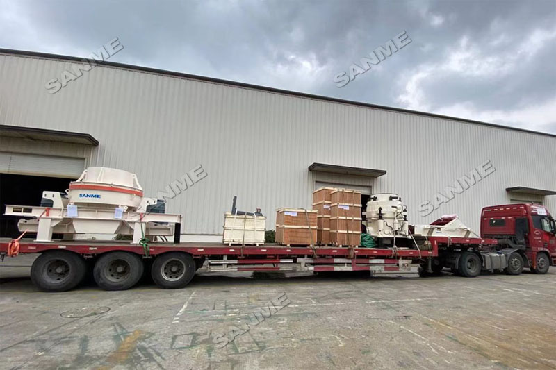 發(fā)貨忙｜上海山美股份高性能破碎篩分裝備奔赴歐洲和非洲，服務于當地骨料項目