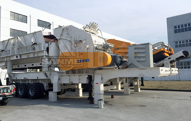 破碎鵝卵石為什么選擇用移動破碎機(jī)？