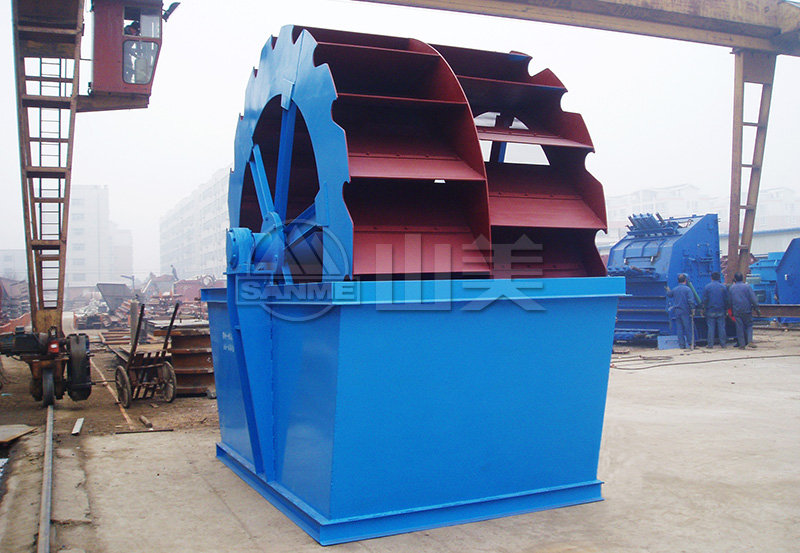 輪式洗砂機(jī)在大型骨料生產(chǎn)線(xiàn)中的作用有哪些？