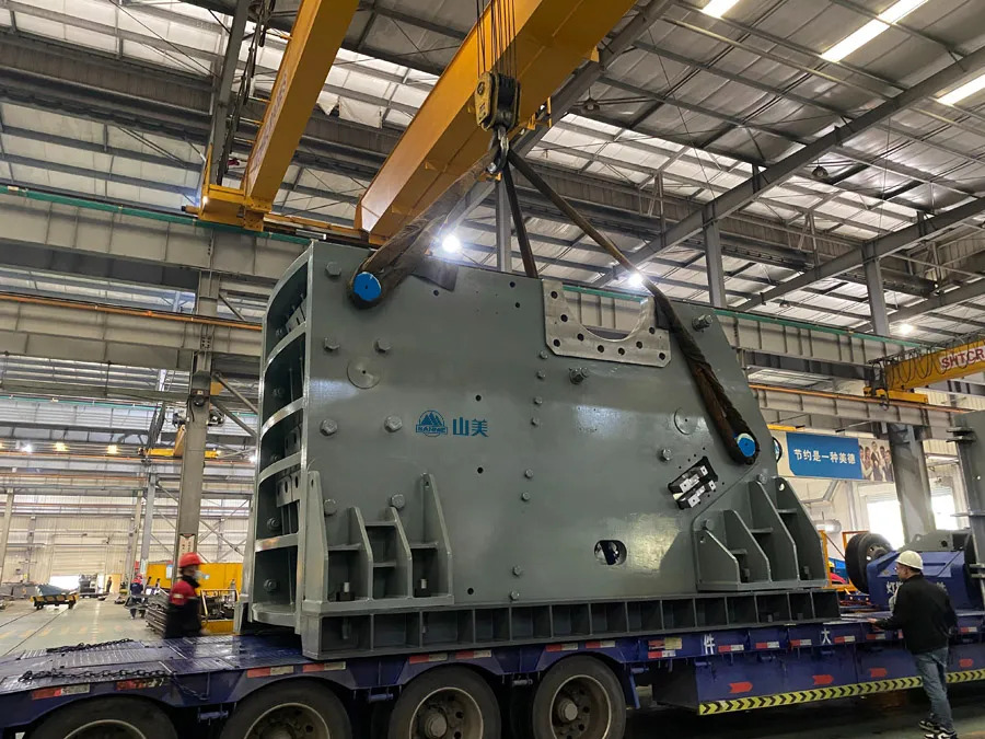 年產(chǎn)500萬噸｜山美大型顎式破碎機(jī)助力華潤（貴港）骨料項目建設(shè)