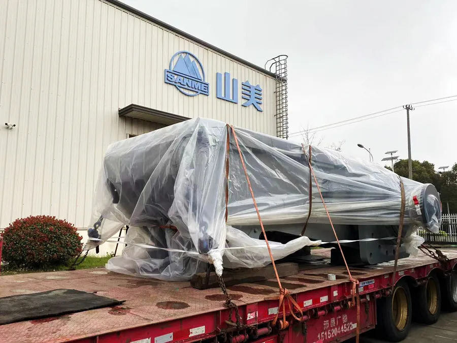 年產(chǎn)500萬噸｜山美大型顎式破碎機(jī)助力華潤（貴港）骨料項目建設(shè)